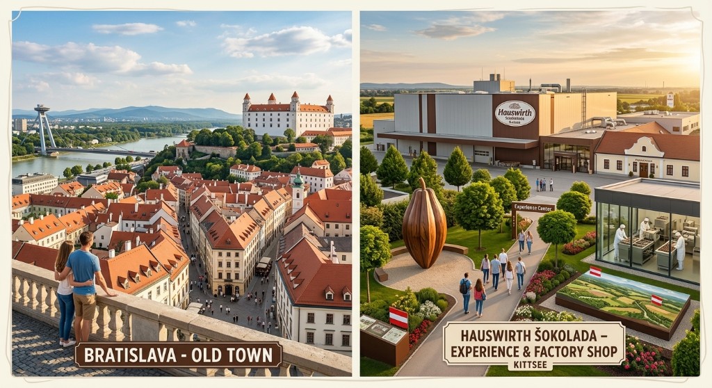 Bratislava i tvornica čokolade Hauswirth