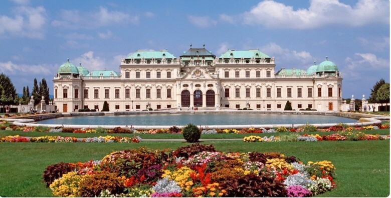 Beč — Belvedere i gradski park