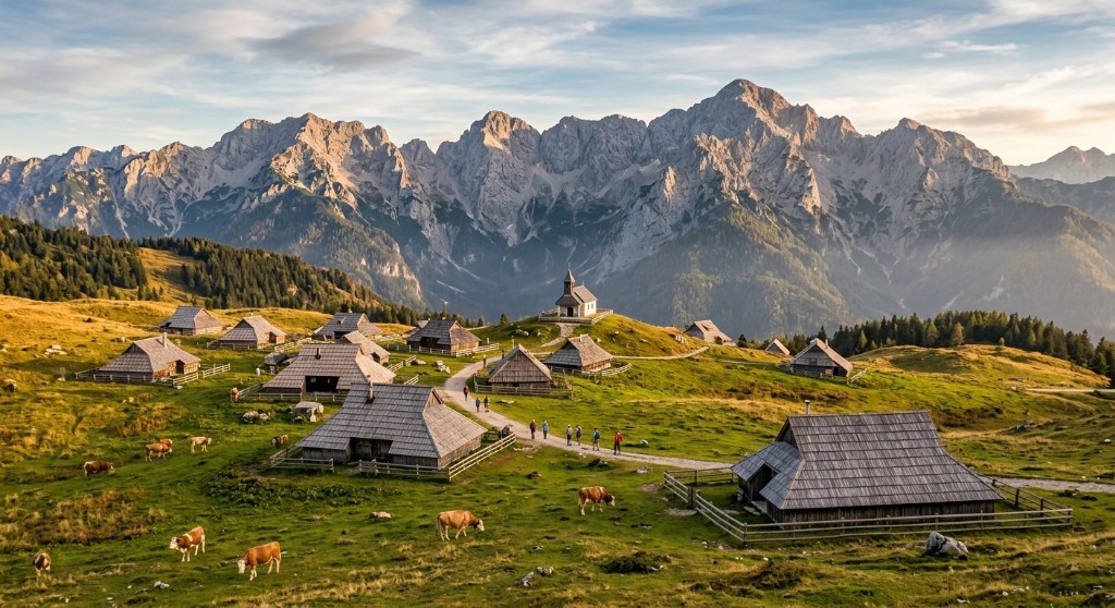 Velika planina i Kamniške Alpe