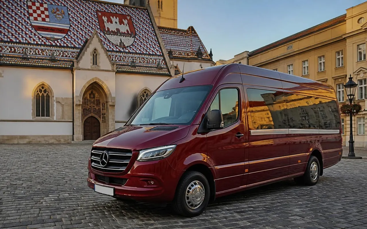 Minibus Mercedes Sprinter za prijevoz svatova