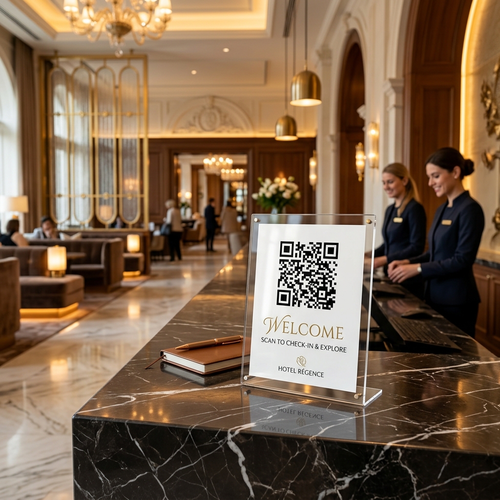 Premium QR Code Display